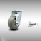 Service Caster 4 Inch SS Thermoplastic Rubber Swivel Caster with Roller Bearing and Swivel Lock SCC-SS30S420-TPRRD-BSL - alternate 1